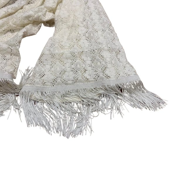 Jessica Simpson White Sammy Kimono Lace Top - XS - Picture 3 of 7